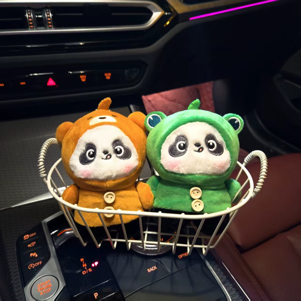 Модная милая панда, плюшевая игрушка, кукла, мультяшная сумка, аксессуар, брелок, мягкая кукла