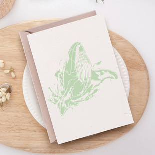 Creative Pattern Whale Template 4 Cross-Border Dropshipping Hot-Selling Painting Stencil Wall Painting Journal Decoration Masking