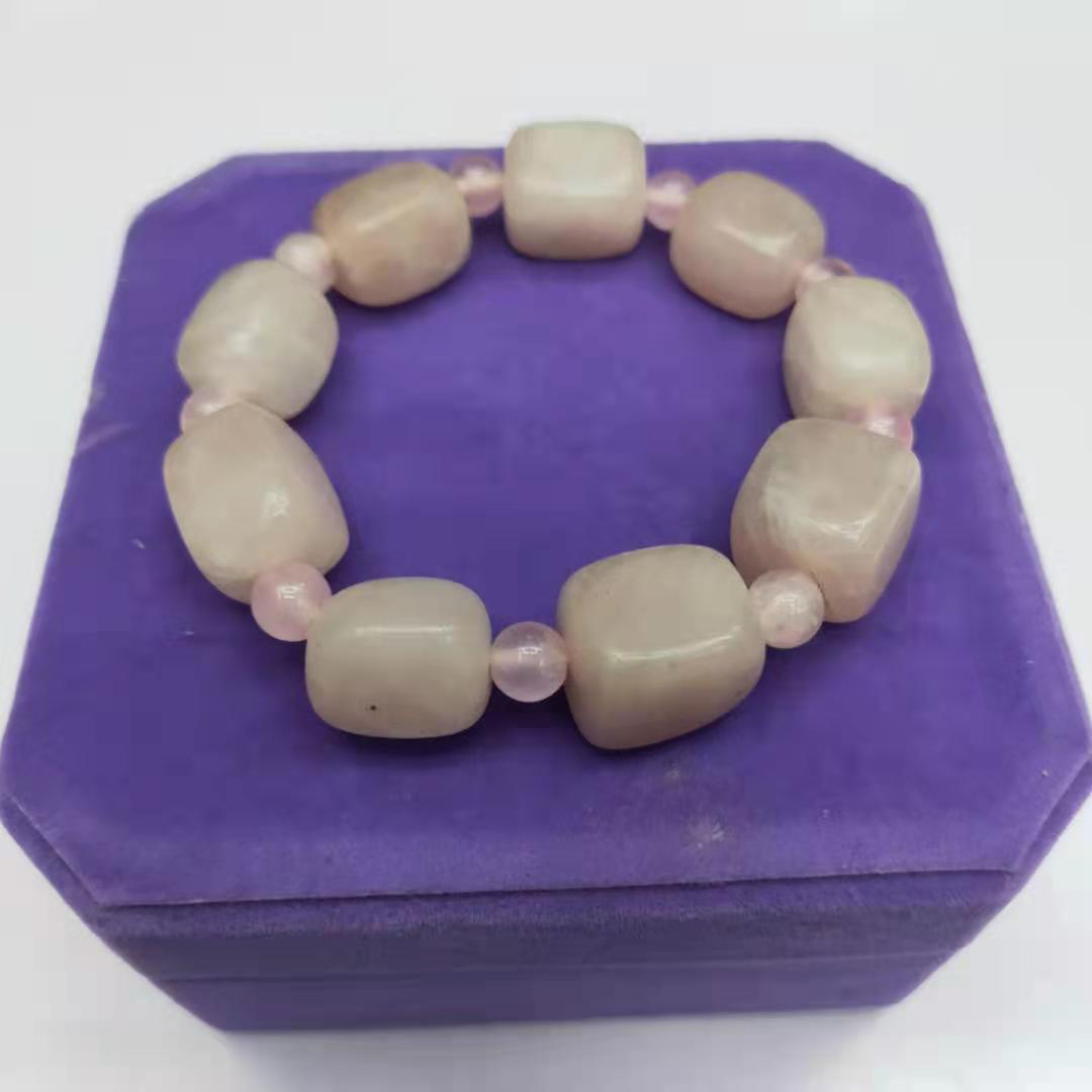 Guangshun Jewelry Wholesale of Cat's Eye Stone Loose Beads DIY White Cat's Eye Stone Round Bead Jewelry Matching Beads Factory Direct Sales 1 detail image 3