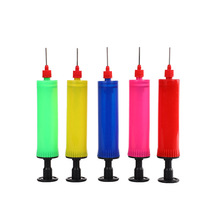 迷你篮球打气筒 带气针皮球打气筒 迷你中号3*18配气针小气筒启童