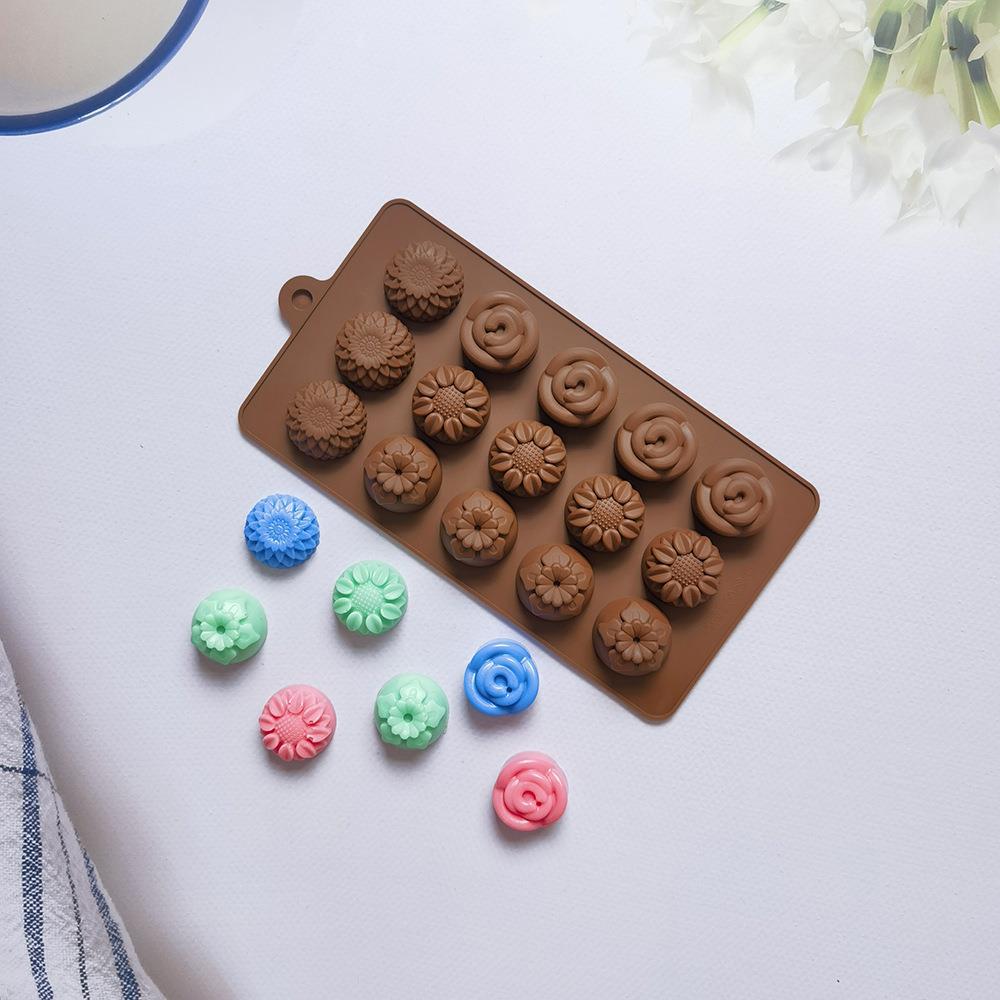Acrylic compact silicone mold, ice cream