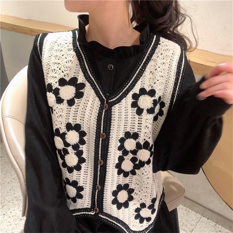 블랙 조끼 773