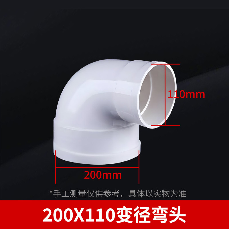pvc排水管国标弯头带检查口90度45度存水弯s型p型50 75 110 160|undefined