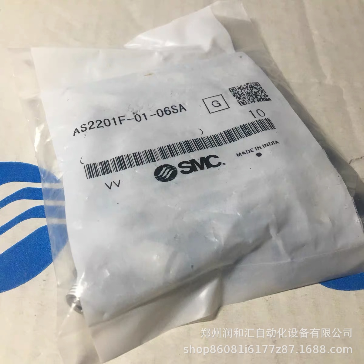 日本SMC调速阀AS2201F-01-06SA  AS2201F-01-08SA节流阀 原装正品