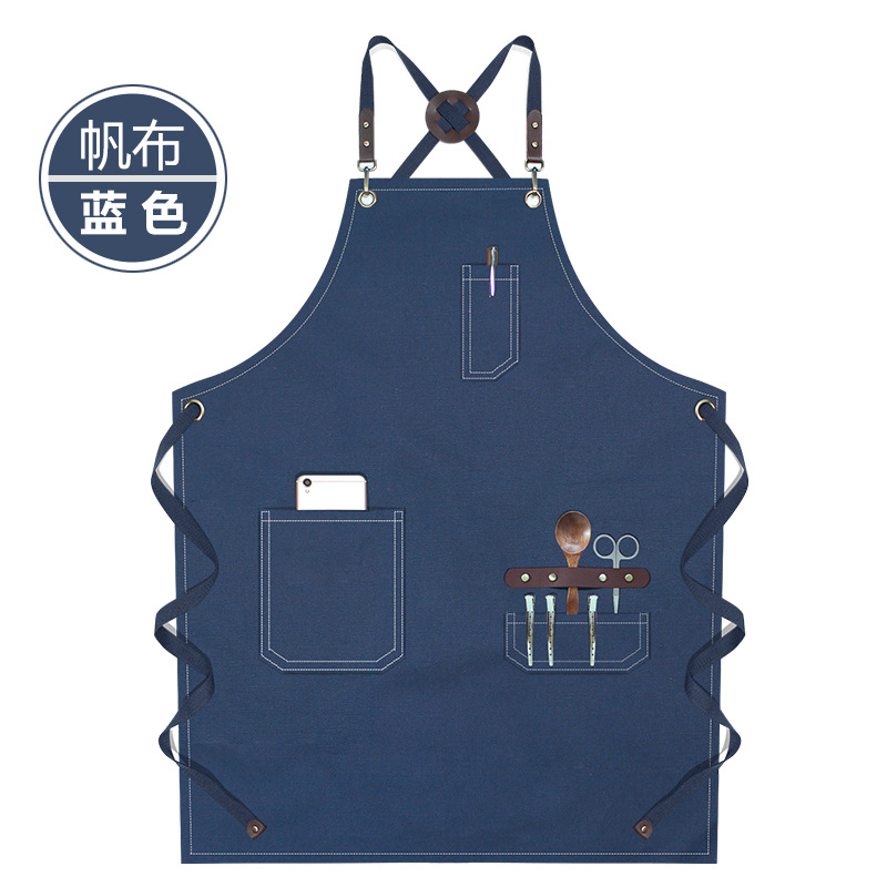 D010 cinta redonda lienzo azul