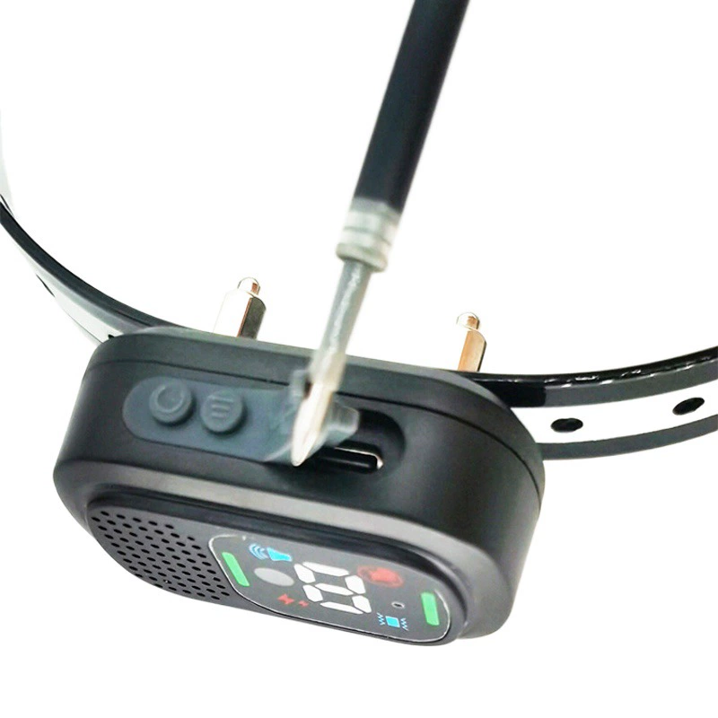 Новинка для трансграничной торговли: Устройство для дрессировки собак с голосовым управлением и дистанционным управлением, электронный ошейник для дрессировки собак, зоотовары