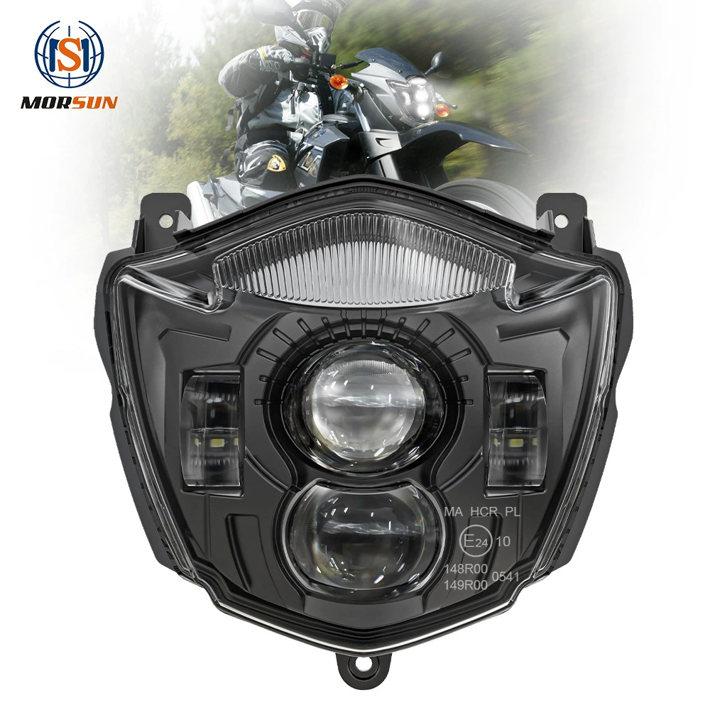 Светодиодные линзы для мотоциклов подходят для 2004-2016 Yamaha xt660r xt660x модифицированные фары