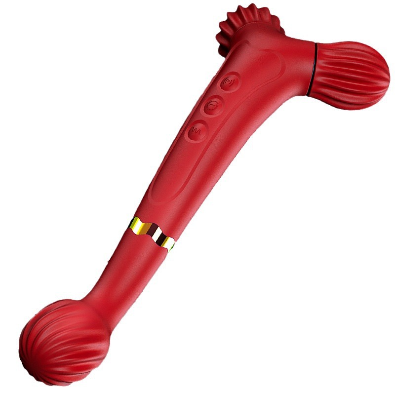 Swinging Horse Rolling Double Vibration Massage Stick Vibration Female Massage Orgasm Masturbator Adult Sex Toys_voghion.com