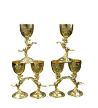 酒杯禮品 奔馬杯 內蒙古特色工藝品禮品 鍍銅酒具禮盒裝 酒廠福利