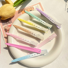 渐变彩色发夹发根蓬松夹发饰刘海化妆定型发卡无痕高颅顶神器夹子