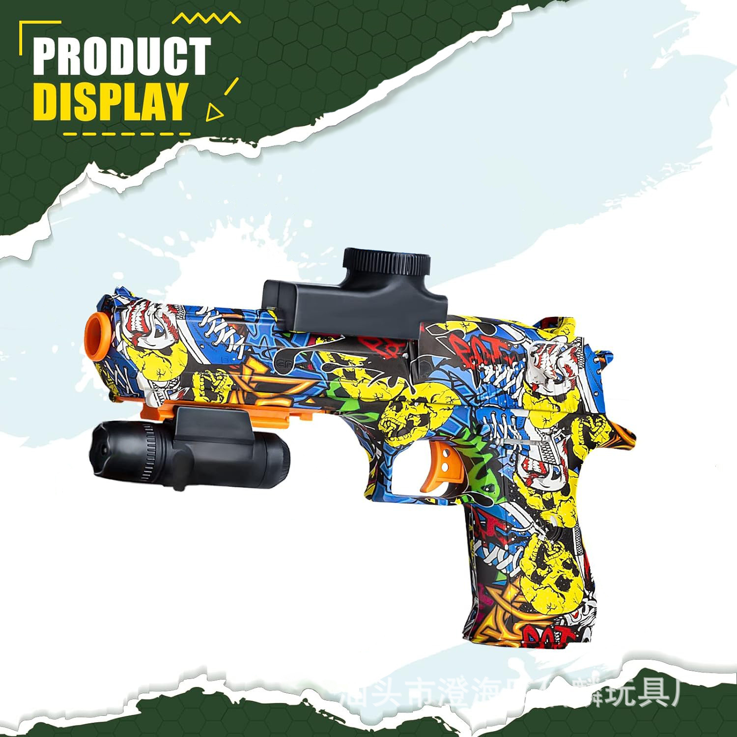 Transfronterizos para AK juguetes gel ball eléctricos de pelo continuo Águila del desierto M416 gel ball splat guns