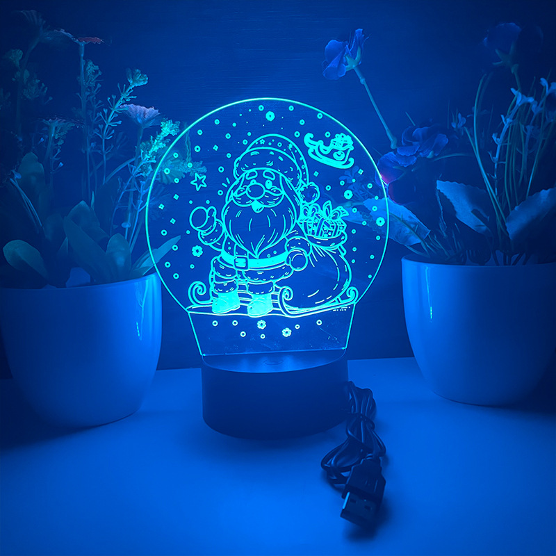Mesa de la sala de deportes electrónicos con decoración Mickey Mouse luz de ambiente acrílico 3D osito luz de noche lámpara de mesa decoración de escritorio de dormitorio