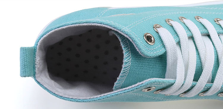 Women's Shoes canvas casual shoes lightweight thick soled height enhancing dad shoes breathable high top women's shoes all match white shoes for women_viptrois.com