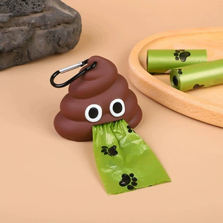 宠物用品外出便携垃圾袋拾便器狗狗拾便袋大便收纳盒猫狗可降解
