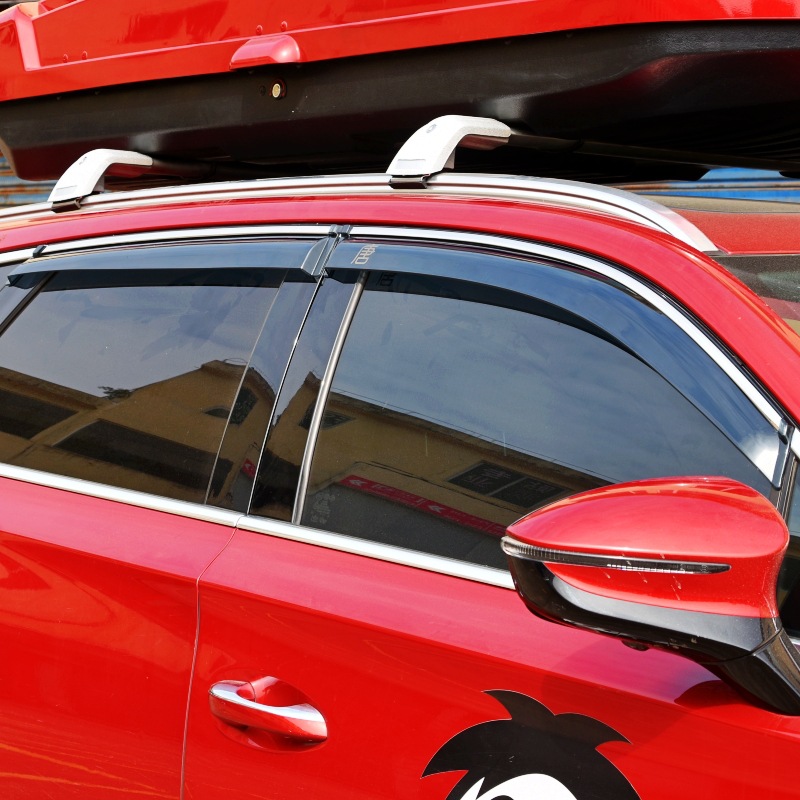 适用斯柯达野帝晴雨挡板进口Yeti野帝国产野帝车窗雨眉挡雨条雨搭