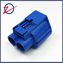 7283-8497-90连接器YAZAKI/矢崎汽车连接器蓝色胶壳2pin