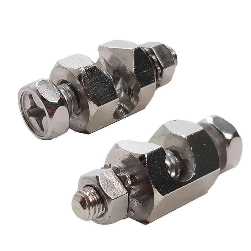 光伏接地夹太阳能防雷夹子霹雷线接线端子光伏支架接地保护夹导线