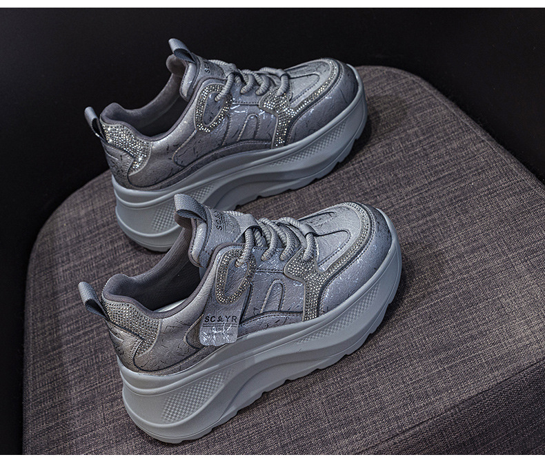 Giày sneaker nữ đế dày phong cách cổ điển Forrest Gump, thời trang đa năng, phù hợp mọi dáng người — M2975 đơn màu xám, M2975-1 plus nhung xám, M2975 lớp lót đơn màu be, M2975-1 plus nhung màu be chi tiết 29