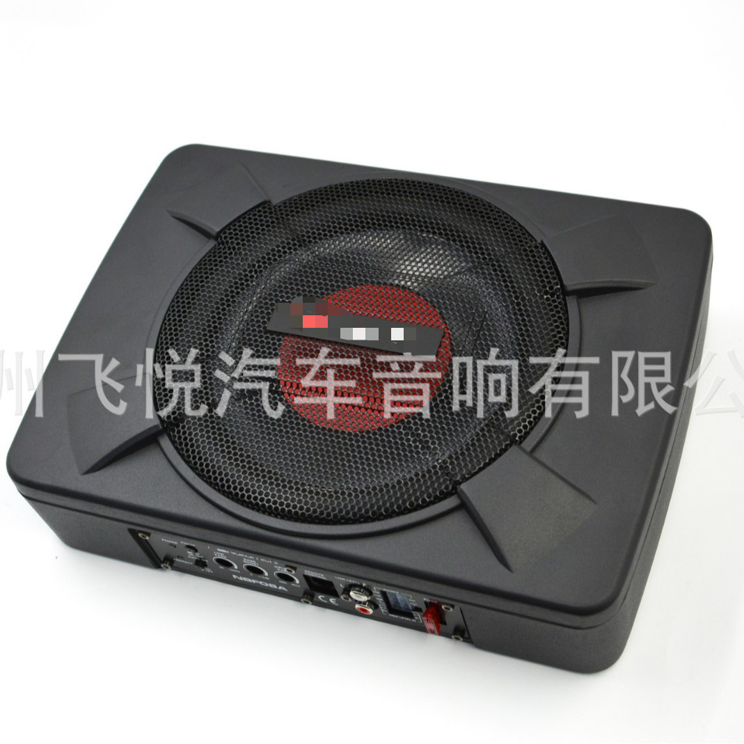 Manufacturer Wholesale Car Audio 12V High Power 1000W Active 8inch Car Ultra-Thin Cannon Subwoofer Nbf08A
