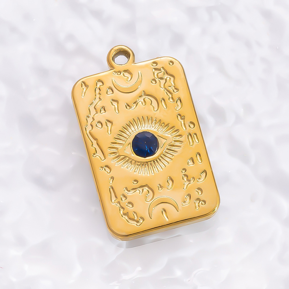 6g Weight 0.03µm-0.05µm Gold Plating Thickness PVD Coated Gold Plating Process Pendant Jewelry Making Type 18.11*16.83mm Jewelry Making Size 18K Real Gold Plated Plating Material Rhinestones Inlay Material 1 Piece Quantity 304 Stainless Steel Material Moon, Tree, Heart Shape Pattern IG Style Style Waterproof Non Tarnish, Inlay Craft 1 Piece 18.11*16.83mm 304 Stainless Steel Zircon PVD Coated Real Gold Plated Moon Tree Heart Shape Polished Pendant DIY Jewelry Accessories 2