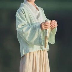 稚子言儿童汉服男童中国风春秋套装夏季新款童装宝宝唐装比竹