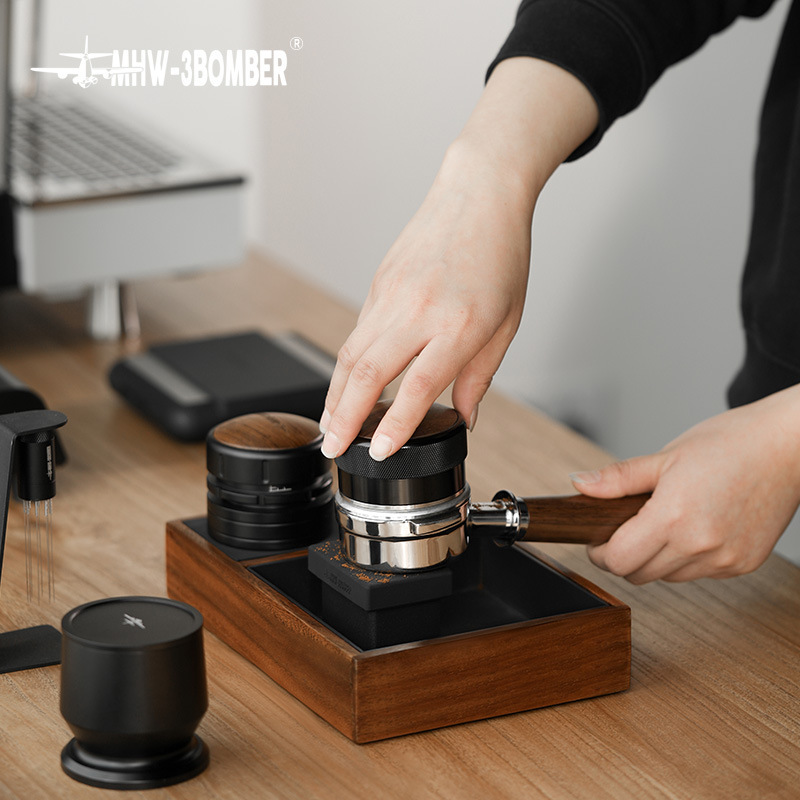 Bomber slag filling platform Italian coffee machine handle bracket slag bucket cloth powder hammer storage seat slag box