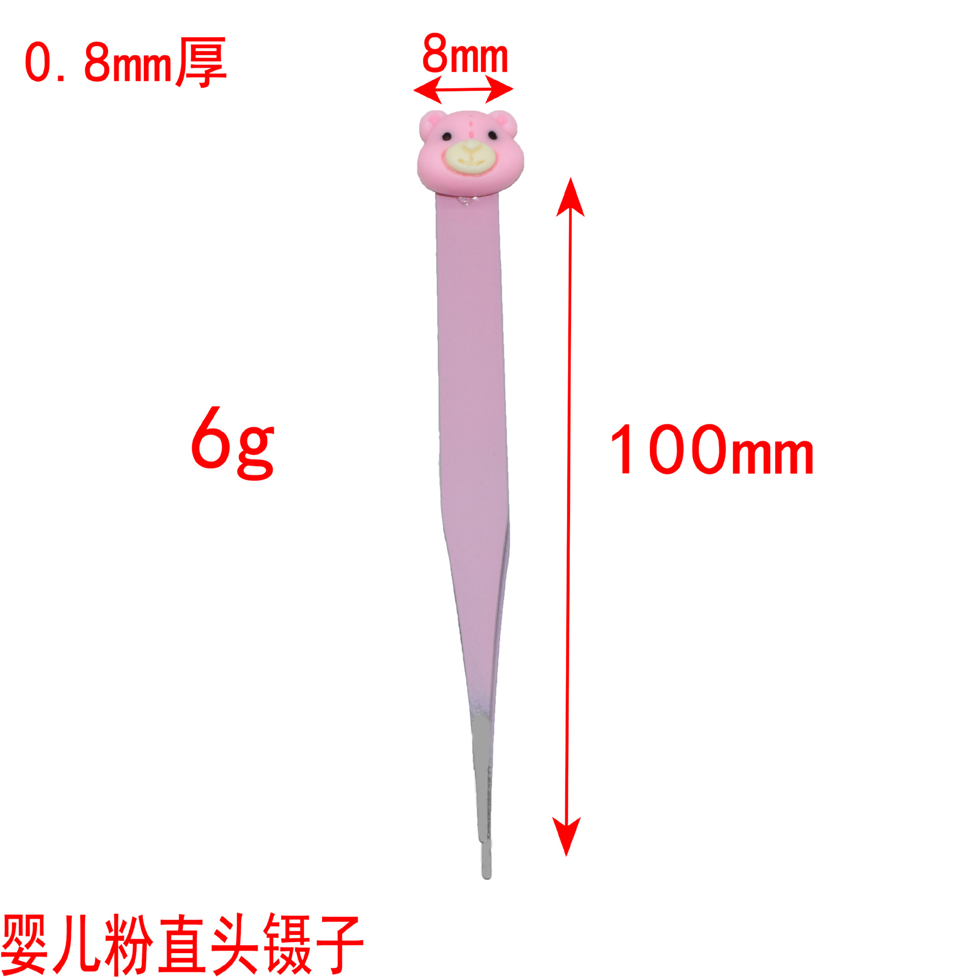 귀여운 만화 머리 A (랜덤) 무딘 머리 베이비 파우더 스트레이트 헤드