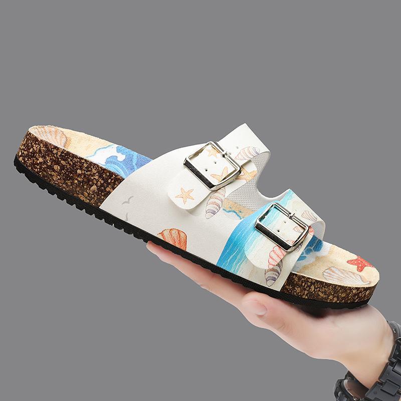 Chancletas Playeras Planas de PU Transpirable para Playa image 2