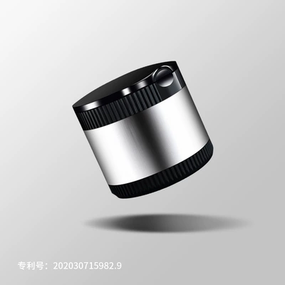 Car ashtray high-end car with cover - noble-silver-alloy-material-with-led-night-light-replaceable-battery