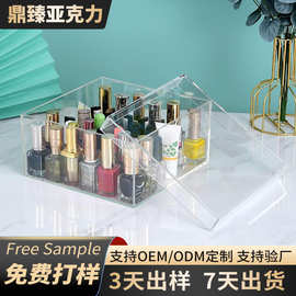 亚克力盒子定制透明方形天地盖盒伴手礼盒有机玻璃防尘收纳盒