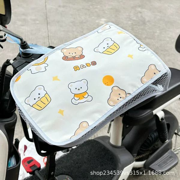 Electric Car Sun Protection Gloves Summer Sunshade Breathable Waterproof Handle Cover Battery Motorcycle UV Protection Handle Cover