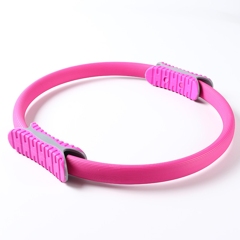 Rueda de yoga ergonómica – aro de pilates para estiramiento de espalda, anillo de fuerza auxiliar para ejercicios