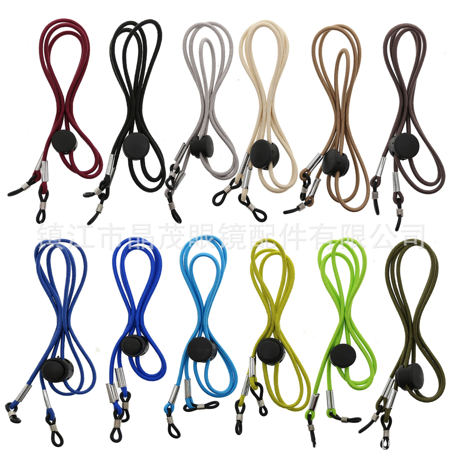 Elastic Glasses Rope Adjustable Export Glasses Lanyard Sports Anti-Lost Glasses Rope C098