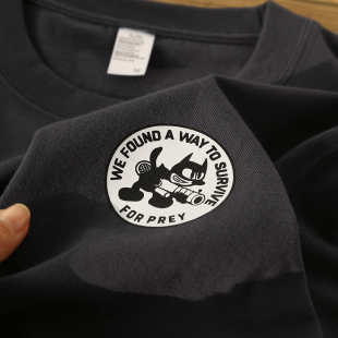 Foreign Trade Cut Label Tail Goods ~ American Niche Cartoon Short-Sleeved T-Shirts for Men and Women Loose Trendy Tops