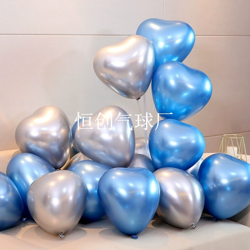 Balloon heart shaped, increased thickness, 12 inch