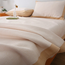 批发特厚山东棉老粗布床单单件夏季凉席亚麻棉麻床单夏