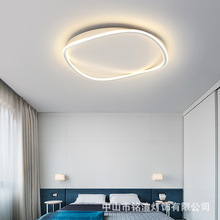 2022款創意現代簡約吸頂燈大氣卧室燈溫馨浪漫led極簡燈具