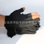 透气保暖半指御寒手套