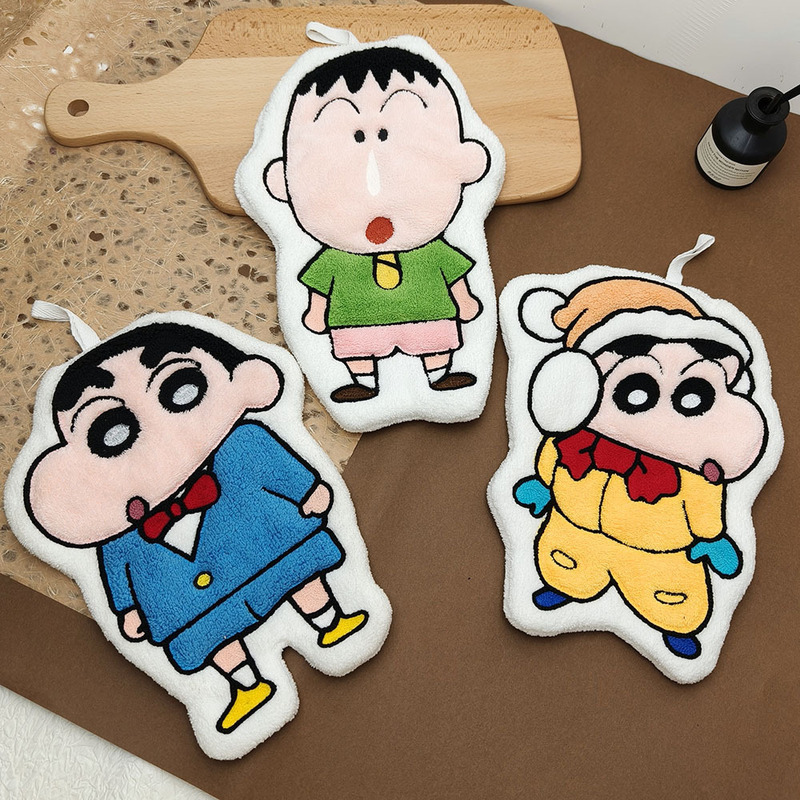 New Cartoon Character Hand Towel, Cute and Funny, Home-Use Hanging Type, Thickened, Children's Absorbent Quick-Dry Bathroom Gift New Cartoon Character Hand Towel, Cute and Funny, Home-Use Hanging Type, Thickened, Children's Absorbent Quick-Dry Bathroom Gift