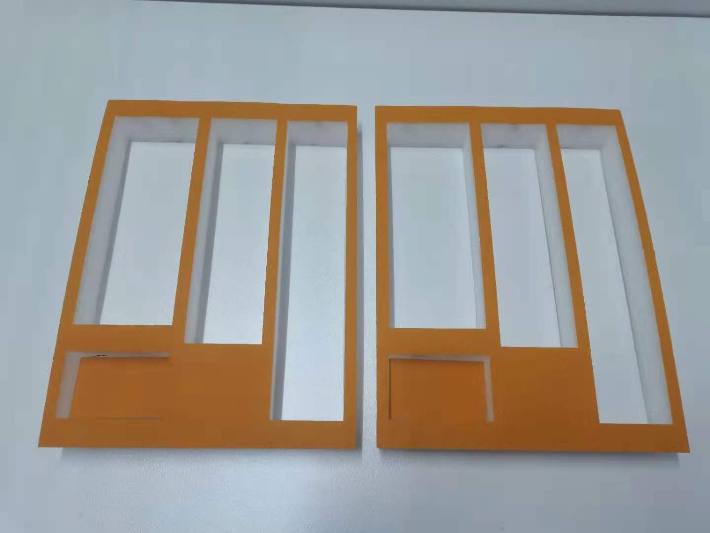 厂家供应白色珍珠棉表金黄绒礼品盒包装泡沫/礼品盒包装