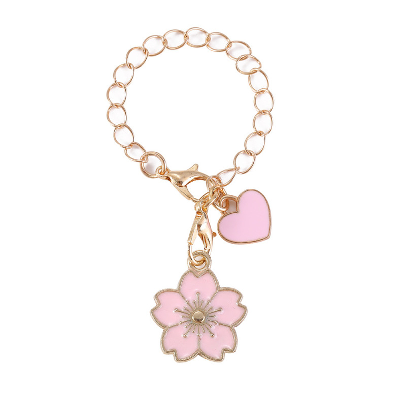 クロスボーダー合金チェーン桜ロブスタークラスプペンダントキーホルダーバッグバッグカップバックパックペンダントアクセサリージュエリー|undefined