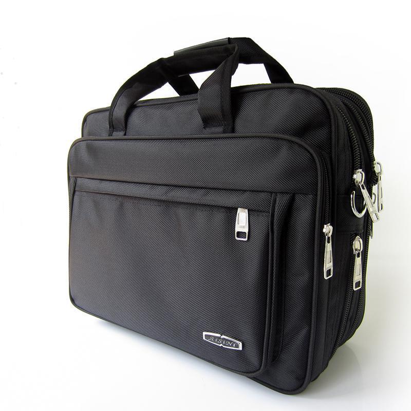 17inch Laptop Bag15.6 Satchel Briefcase Large Capacity Expansion Shoulder Travel Bag Sale