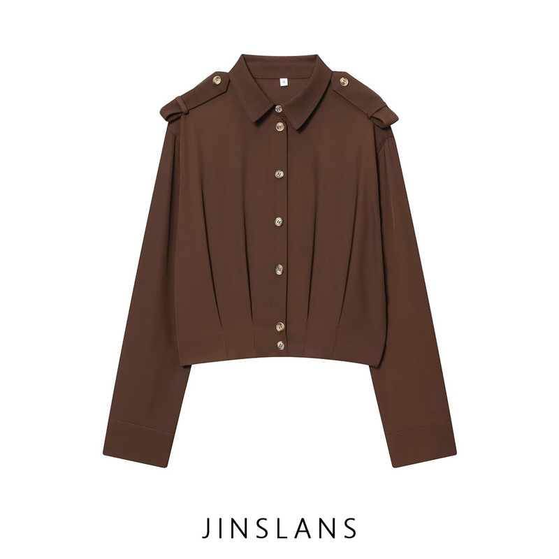 Cross-Border Za European and American Style Women's Clothing Aliexpress Ins Popular Fashion Versatile Elegant Casual Shoulder Strap Shirt