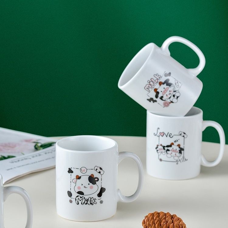 Taza de cerámica de 11oz Logo personalizado Taza de cerámica de agua Taza de cerámica de publicidad Taza de cerámica