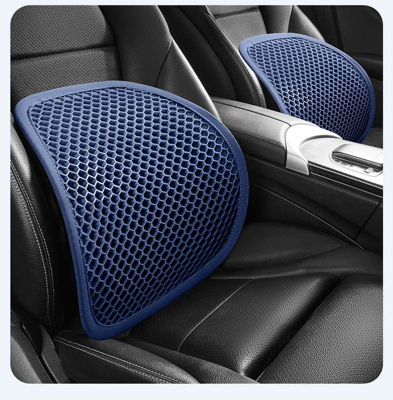 Zhongheng's Newly Upgraded Summer Honeycomb Breathable Gel Lumbar Support Car Seat Cushion