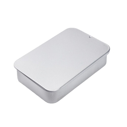 Manufacturer wholesale tin box tinplate push-pull box mint candy box chewing gum USB flash drive lighter packaging