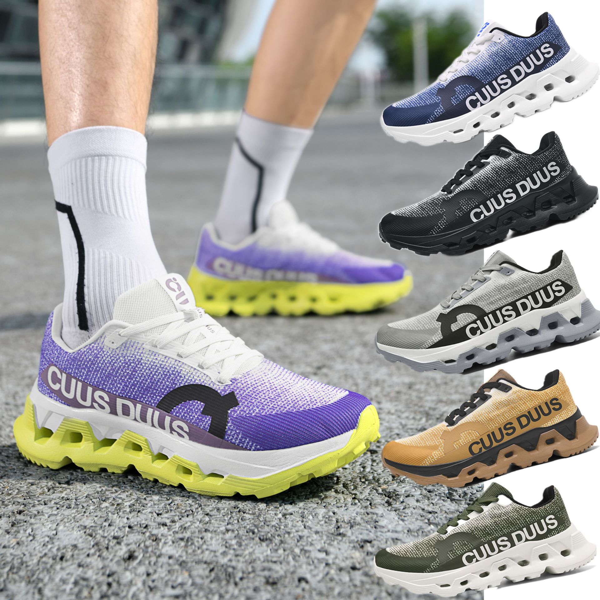 2026 new men's sports shoes wholesale cross-border men's casual shoes couple style comfortable trendy versatile trendy brand