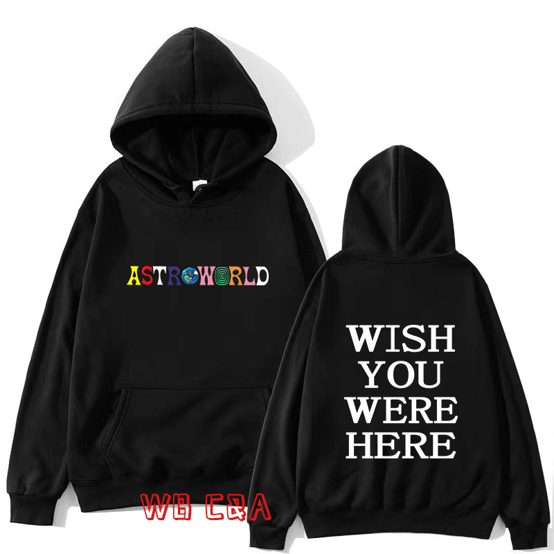 European and American fashion brand sweater Travis Scott hip hop coat Cactus Jack Cactus cross-border men's clothing