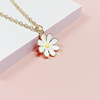 Cartoon cute necklace, metal chain, suitable for import
