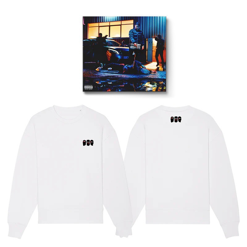 Suéter de cuello redondo de hombro suelto de manga larga de todo fósforo para hombres en la calle Spot AliExpress Venta caliente transfronteriza Impresión digital 3D